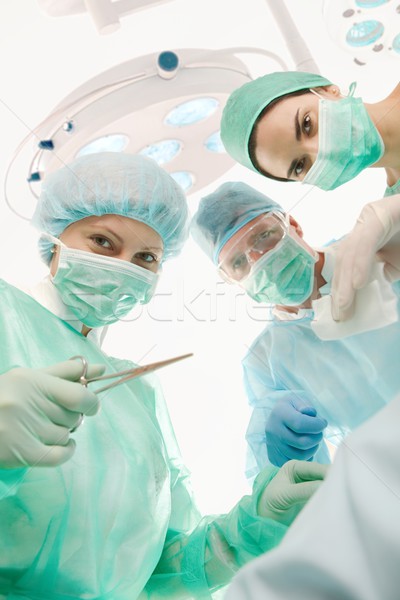 Portrait of medical team Stock photo © nyul