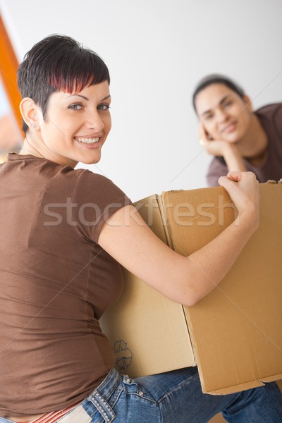 Moving to new home Stock photo © nyul