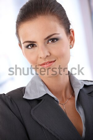 Portrait of trendy ginger woman Stock photo © nyul