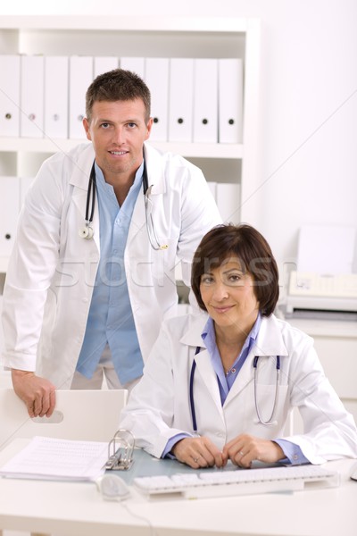 Medical doctors at office Stock photo © nyul