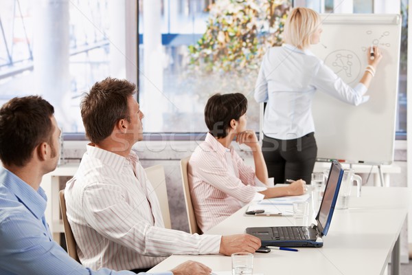 Business people on presentation Stock photo © nyul