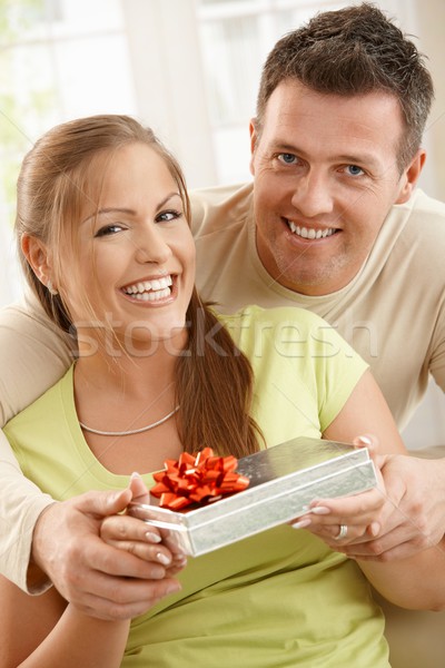 Portrait of happy couple Stock photo © nyul