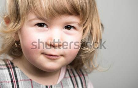 Bleak smile Stock photo © nyul