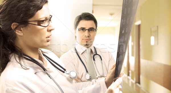 Hôpital jeunes médecins femme mains médecin [[stock_photo]] © nyul