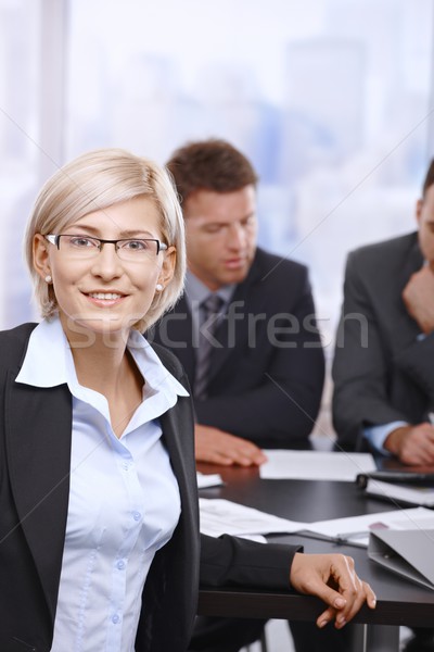 Portrait of smiling businesswoman  Stock photo © nyul