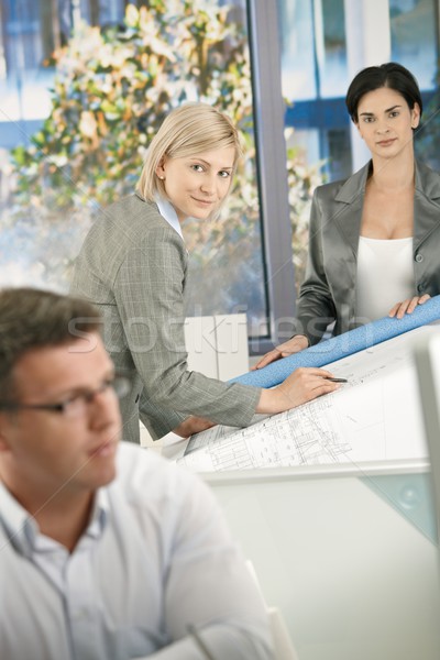 Busy designers in office Stock photo © nyul