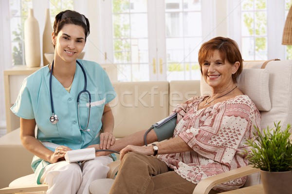 Healthcare at home Stock photo © nyul