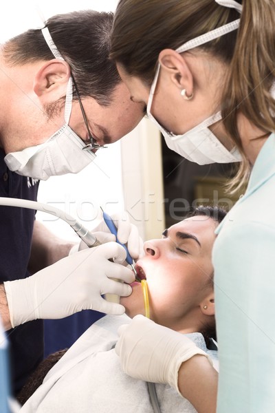 Dentist Stock photo © nyul