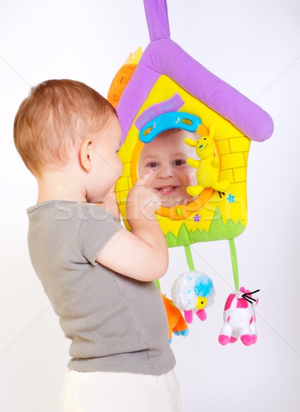 Baby Spielzeug Junge spielen Stock foto © nyul