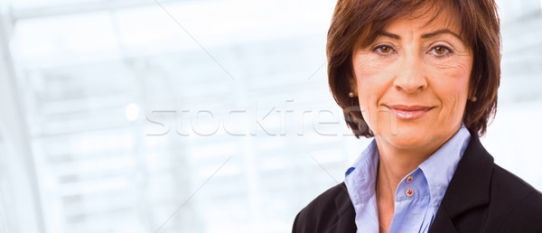 Portrait of senior businesswoman Stock photo © nyul