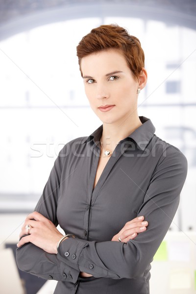 Portrait of smart woman Stock photo © nyul