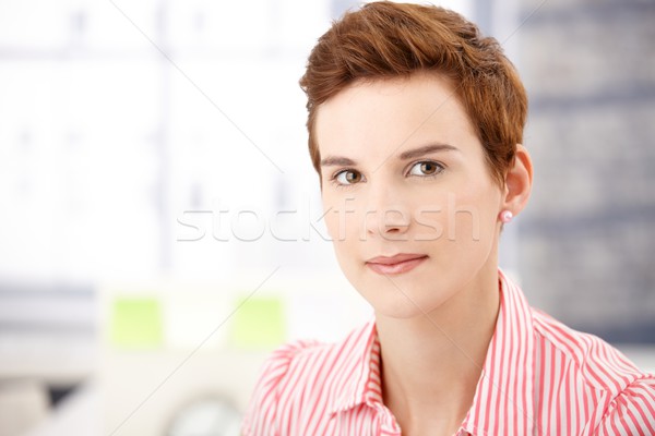 Hip ginger woman Stock photo © nyul