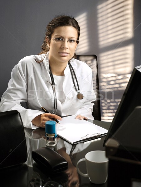 Doctor's Desk Stock photo © nyul