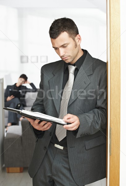 Businessman at office Stock photo © nyul