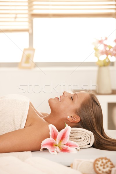 Stockfoto: Aantrekkelijke · vrouw · dag · spa · aantrekkelijk · jonge · vrouw