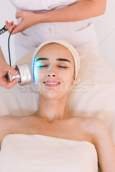 Light treatment in spa clinic Stock photo © O_Lypa