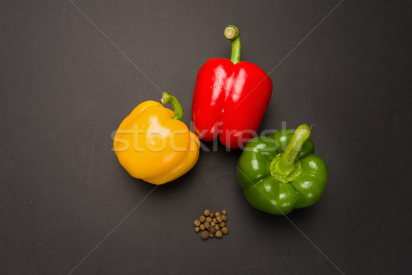 Peppers with various spices Stock photo © O_Lypa