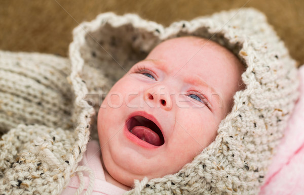 Crying baby Stock photo © Obencem