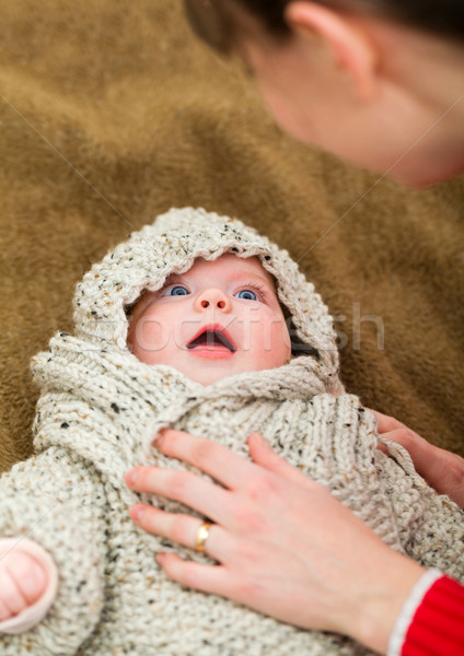 Adorable baby Stock photo © Obencem