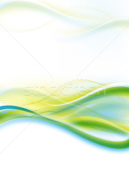 Abstract colorato verticale design verde blu Foto d'archivio © oconner