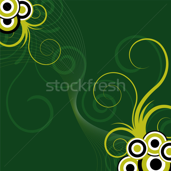Resumen verde floral diseno textura naturaleza Foto stock © oconner