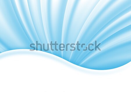 Açık mavi soyut dizayn su ışık teknoloji Stok fotoğraf © oconner