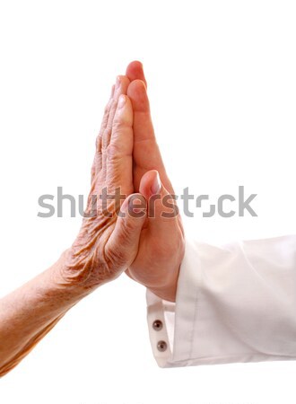 Isolated hands Stock photo © ocskaymark