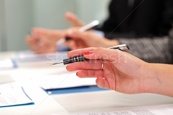 Stock photo: Contract signing