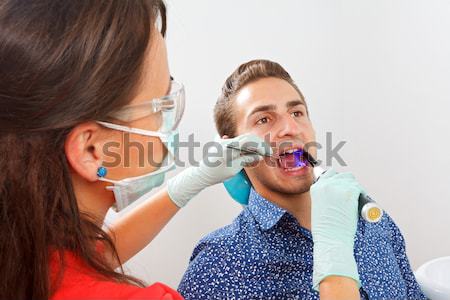 Dental braces Stock photo © ocskaymark