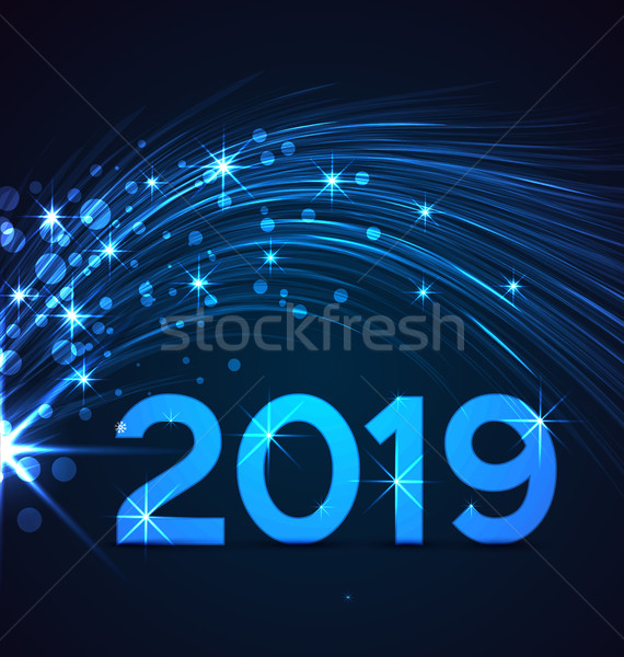 Happy New Year 2019 Stock photo © odina222