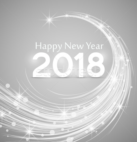 Happy New Year 2018 Stock photo © odina222