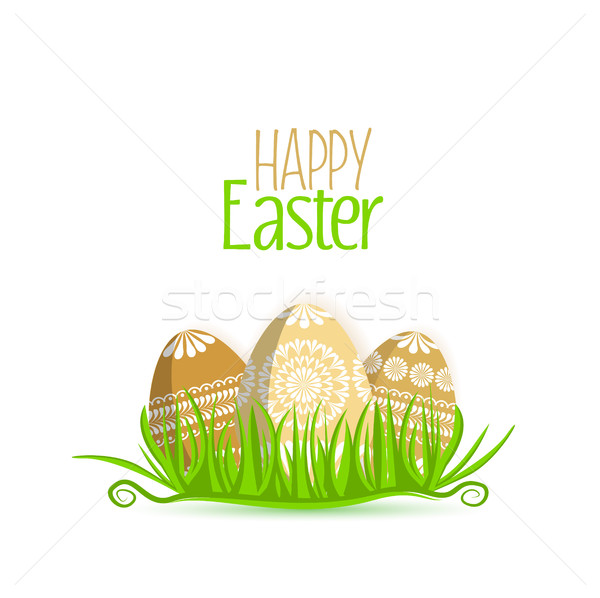 Vector Easter eggs Stock photo © odina222