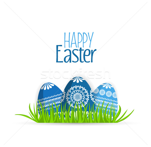 Vector Easter eggs Stock photo © odina222