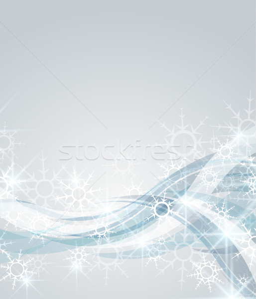 Сток-фото: Рождества · падение · снега · звезды · дизайна · окна