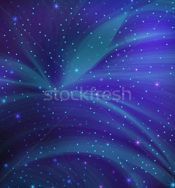 Vector abstract Galaxy presentatie ontwerp licht Stockfoto © odina222