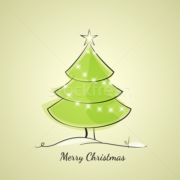 Christmas tree  Stock photo © odina222