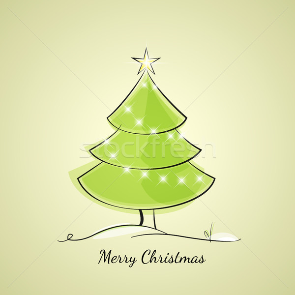 Christmas tree  Stock photo © odina222