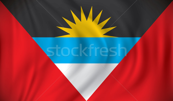 Flag of Antigua and Barbuda Stock photo © ojal