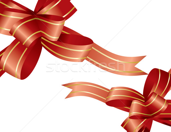 red ribbon Stock photo © ojal