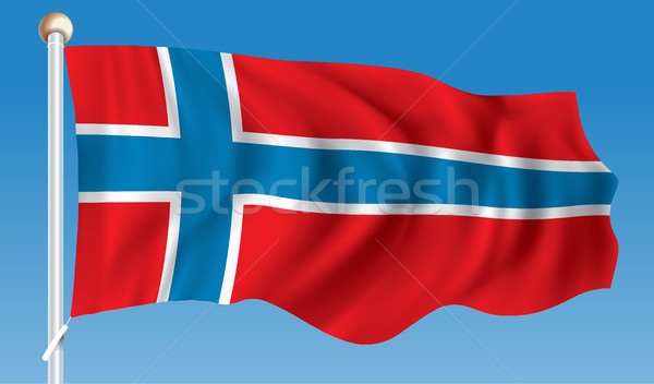 Flag of Bouvet Island Stock photo © ojal