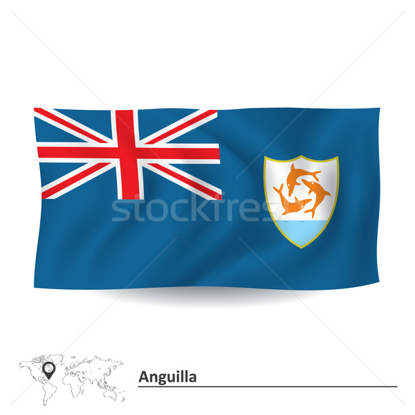 Flag of Anguilla Stock photo © ojal