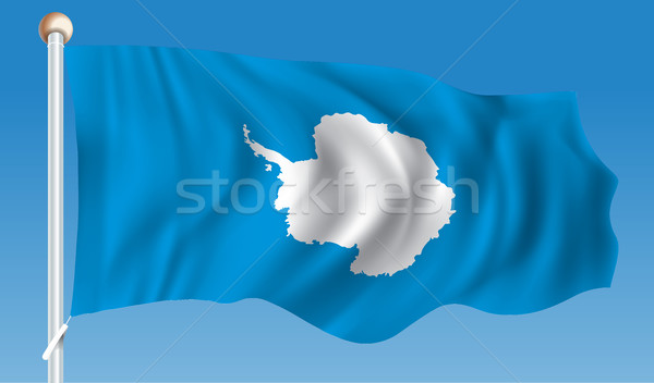 Flag of Antarctica Stock photo © ojal