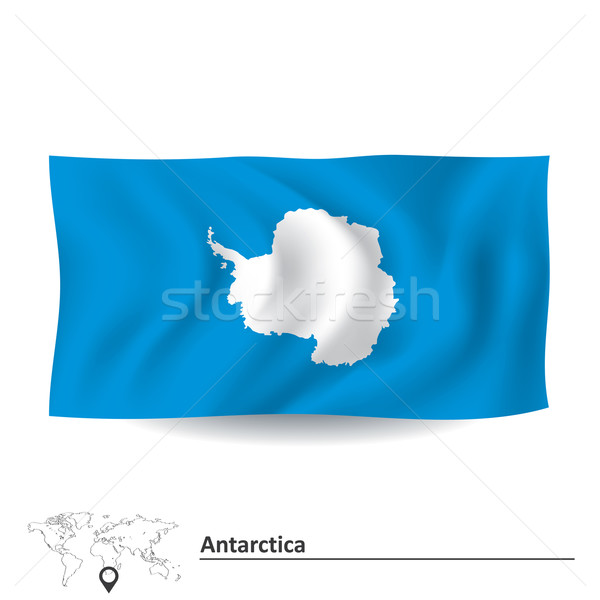 Flag of Antarctica Stock photo © ojal