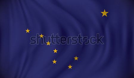 Flag of Alaska Stock photo © ojal