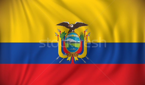 Flag of Ecuador Stock photo © ojal