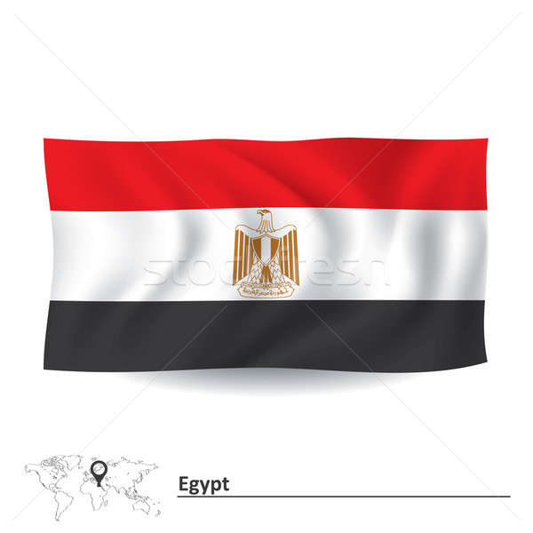 Flag of Egypt Stock photo © ojal