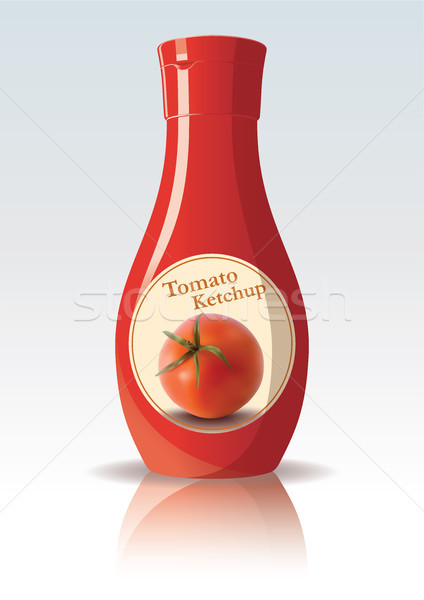 Tomato Ketchup Bottle Stock photo © ojal