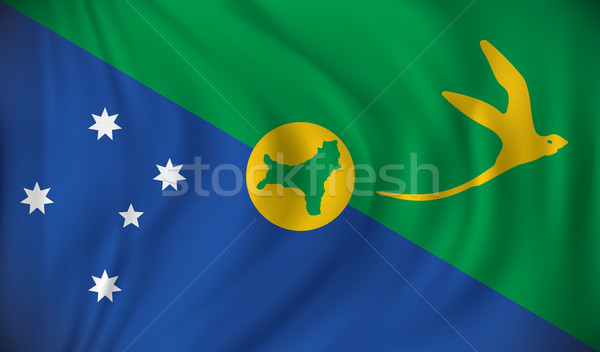 Foto stock: Bandera · Navidad · isla · diseno · signo · viaje