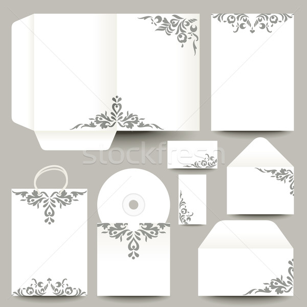 vector stationery design Stock photo © ojal