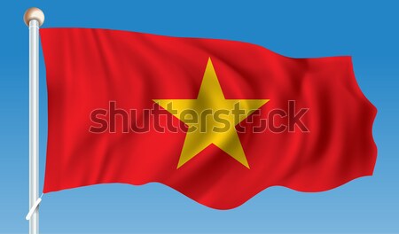 Flag of Vietnam Stock photo © ojal
